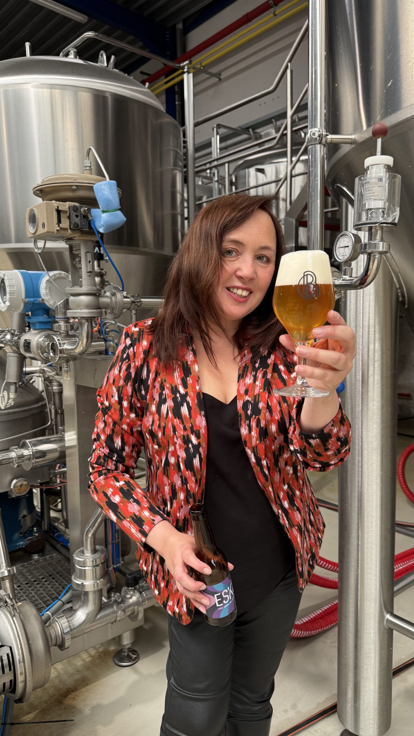 Sofie van rafelghem Sofie vanrafelghem drinkt een ESKO, speciaalbier